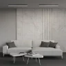 Линейный накладной светильник Maytoni Technical 4000K 50x50 (Серебро, 1 м) LL311020
