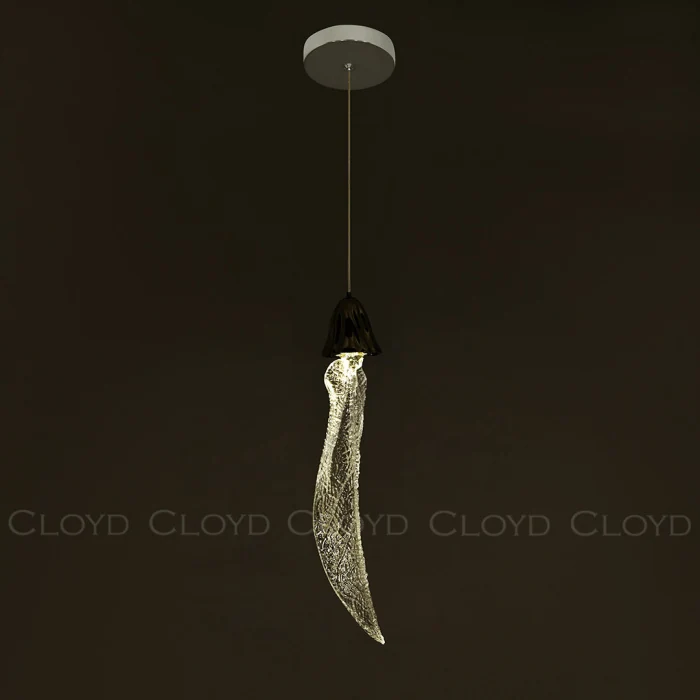 Подвесной светильник Cloyd GOA P1 / черный (арт.11378)