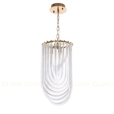 Подвесной светильник Cloyd MEBIUS-A P3 / Ø30 см - золото (арт.10924)