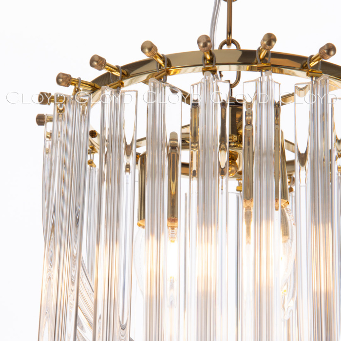 Подвесной светильник Cloyd MEBIUS-A P3 / Ø30 см - золото (арт.10924)