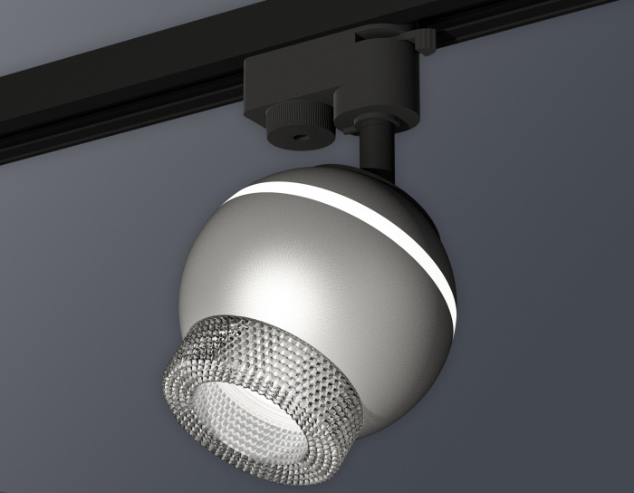 Комплект трекового однофазного светильника с подсветкой Ambrella light XT1103040