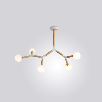Люстра на штанге FORMULA 5 lamps ImperiumLoft 207821-26