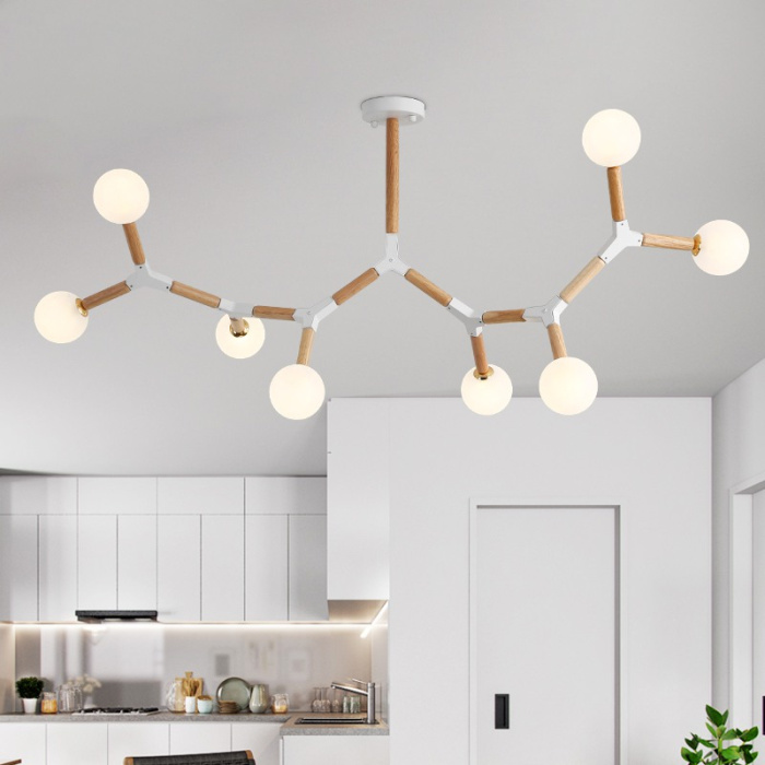 Люстра на штанге FORMULA 5 lamps ImperiumLoft 207821-26