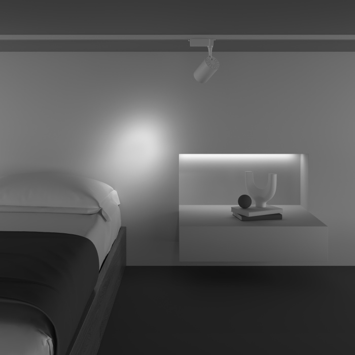 Трековый светильник Maytoni Vuoro TR003-1-10W4K-S-W