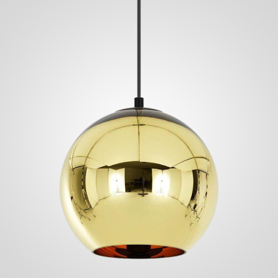 Подвесной светильник Copper Shade Gold D35 ImperiumLoft