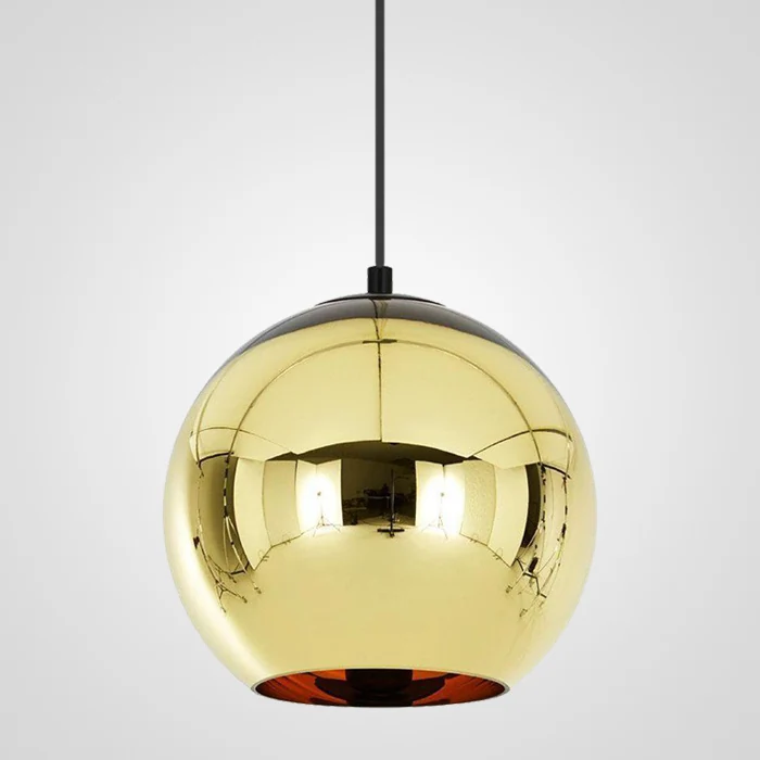 Подвесной светильник Copper Shade Gold D35 ImperiumLoft