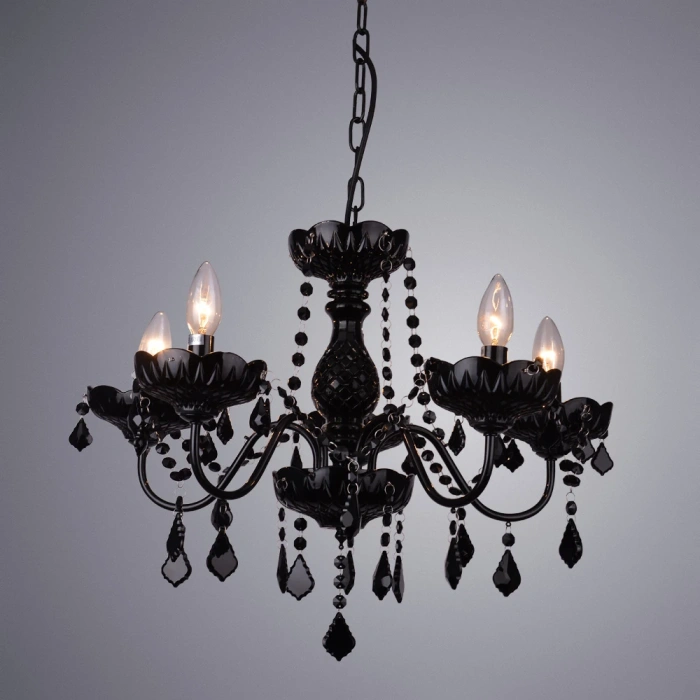 Подвесная люстра Arte Lamp Odillia A8918LM-5BK
