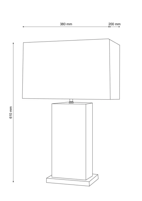 Настольная лампа Lucia Tucci HARRODS T944.1