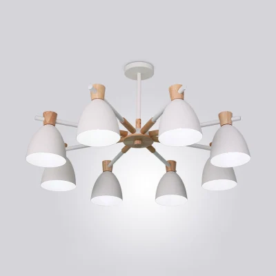 Потолочная люстра FOLKE 8 White ImperiumLoft