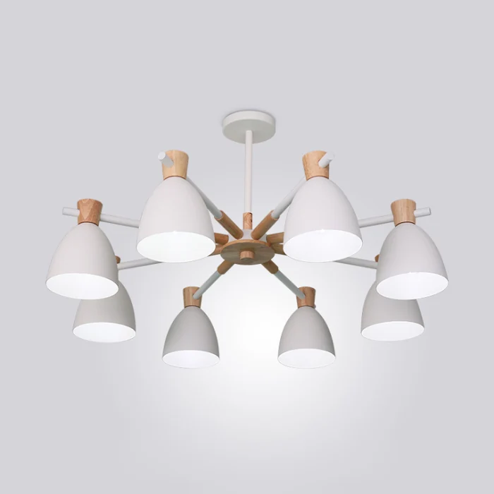 Потолочная люстра FOLKE 8 White ImperiumLoft