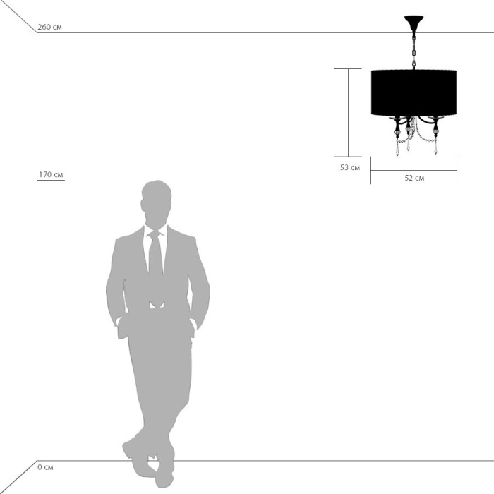 Подвесная люстра LIGHTSTAR 725033