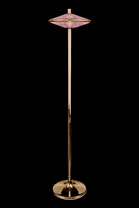 Торшер Leon Chantale LE3027/1F GD/BL