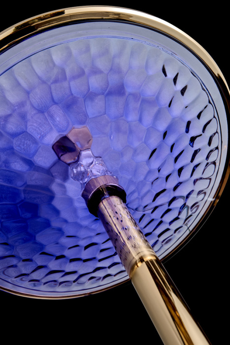 Торшер Leon Chantale LE3027/1F GD/BL