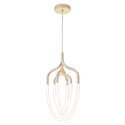 Светильник подвесной Crystal Lux PERA SP50W LED GOLD