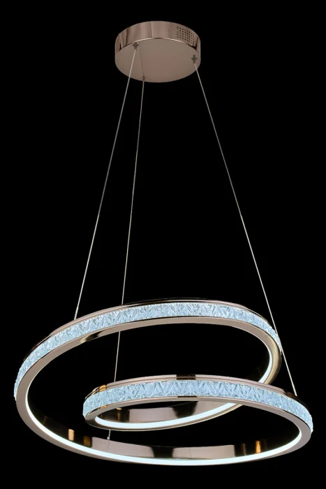 Подвесная люстра Leon Aida LE7707/600Z Black Chrome