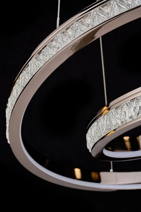 Подвесная люстра Leon Aida LE7707/600Z Black Chrome