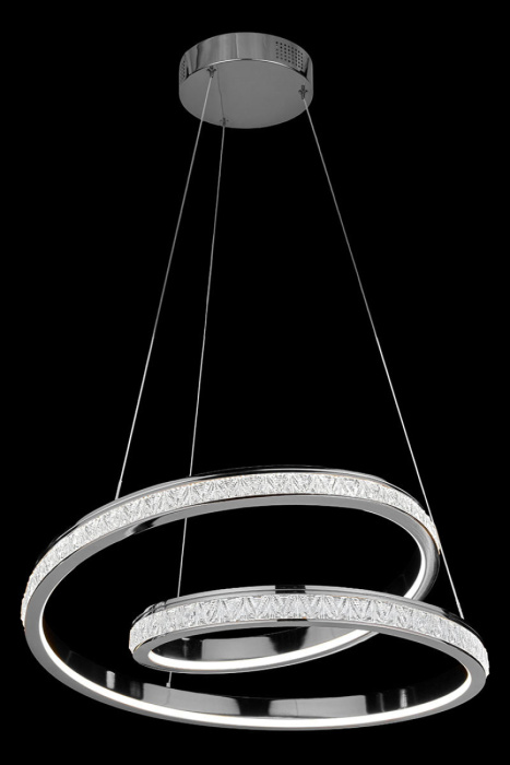 Подвесной светильник Leon Aida LE7707/600Z Black Chrome