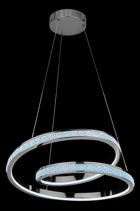 Подвесной светильник Leon Aida LE7707/600Z Black Chrome