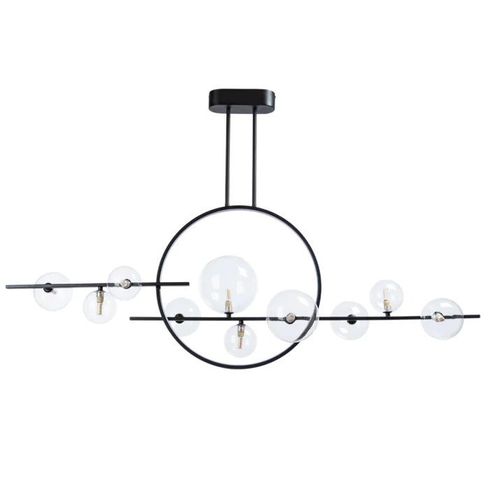Люстра подвесная Arte Lamp SATURN A7790SP-75BK
