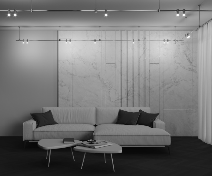 Трековый светильник Maytoni Skim TR145-1-3W4K-W-BS