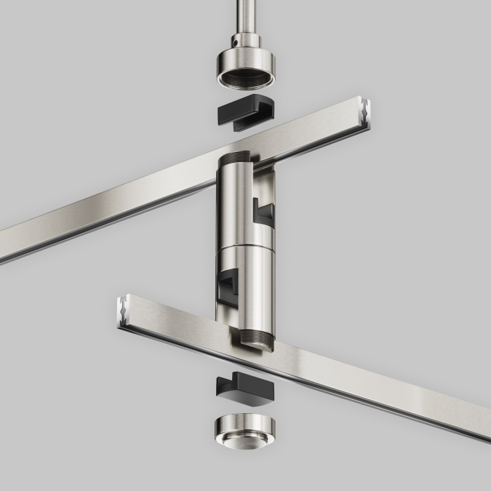 Крепление потолочное Long двойное 700мм Flarity платина Maytoni TRA159C-D1-PT