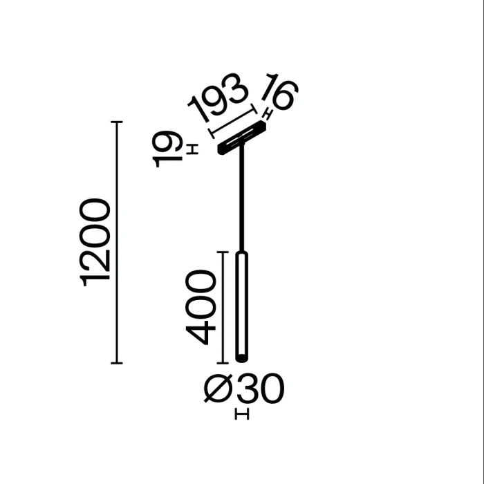 Трековый подвесной светильник Maytoni Focus LED TR226-4-5WTW-M-DD2-W