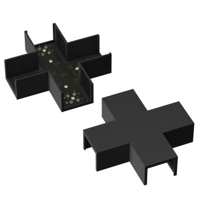 Коннектор питания X-образный Elasity Maytoni TRA160CX-11B