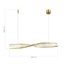 Подвесной светильник ST LUCE ELICA SL6205.313.01