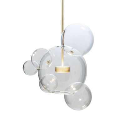 Подвесной светильник Delight Collection Bubbles KG0943P-1 gold