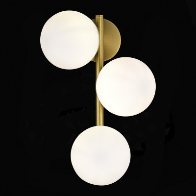 Светильник настенный Золотистый/Белый E27 3*60W SLE1191-201-03