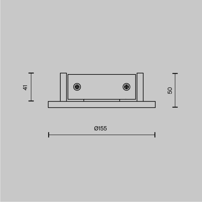 Настенный светильник (бра) Maytoni C123-WL-02-3W-W