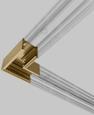 Коннектор угловой для накладного шинопровода Elektrostandard Line magnetic 4690389213748