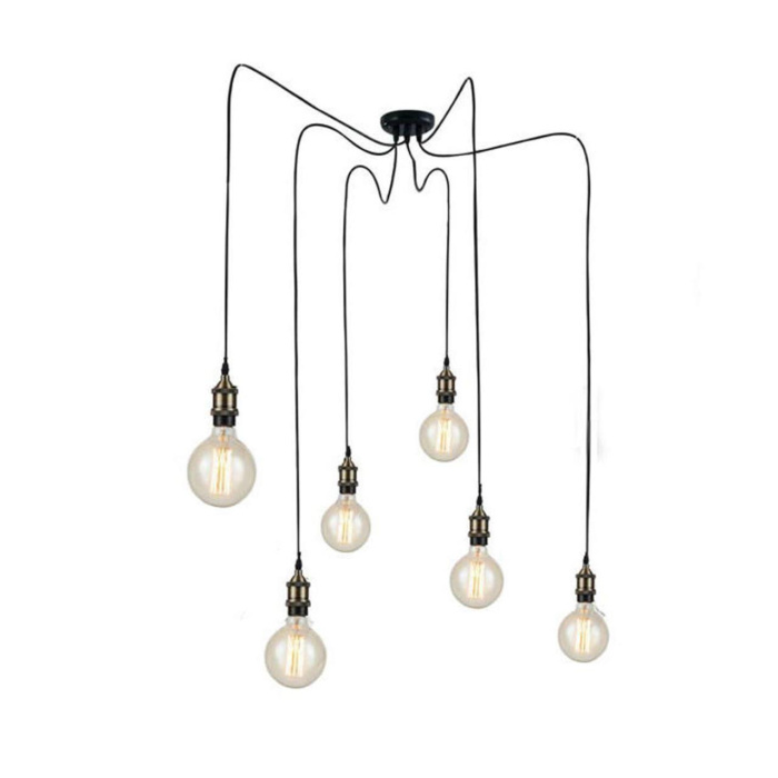 Подвесной светильник паук Loft it Spider LOFT1162A/6