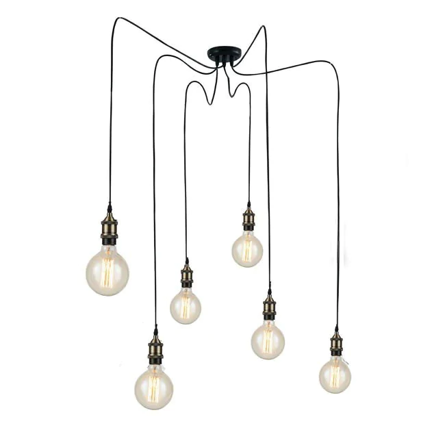Подвесная люстра Loft it Spider LOFT1162A/6