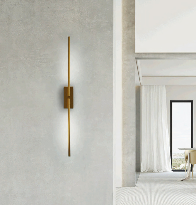 Настенный светильник Delight Collection Tubular MB18001070-2AGOL