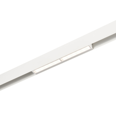 Магнитный трековый светильник Белый LED 1*12W 4000K 800Lm Ra>90 120° IP20 L220xW22xH46 ST804.546.12