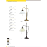 Настольная лампа Berliner Messinglampen C2-25opB