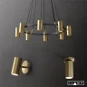 Настенный светильник iLamp PLUM 8860W BRASS&BLACK