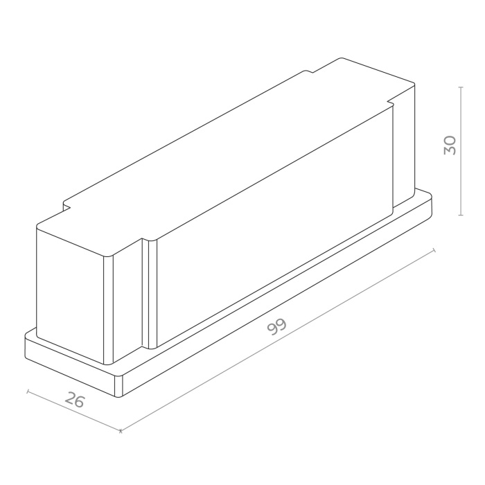 Накладка для драйвера ST-Luce Черный ST063.400.00