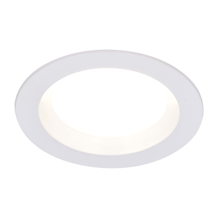 Светильник встраиваемый Белый LED 1*18W 4000K 1 440Lm Ra80 100° IP44 D140xH52 100-240VV ST752.548.18