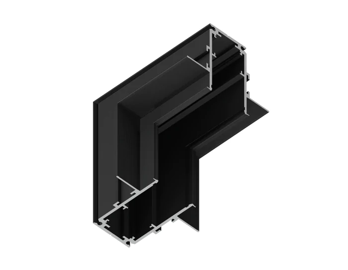 Коннектор угловой внутренний для встраиваемого шинопровода Magnetic Ambrella light GL3363