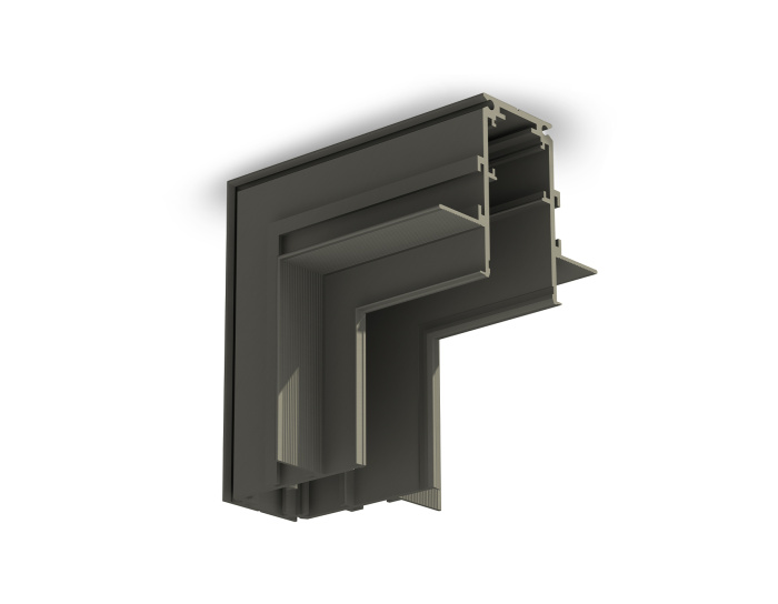 Коннектор угловой внутренний для встраиваемого шинопровода Magnetic Ambrella light GL3363