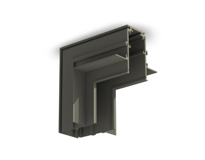 Коннектор угловой внутренний для встраиваемого шинопровода Magnetic Ambrella light GL3363