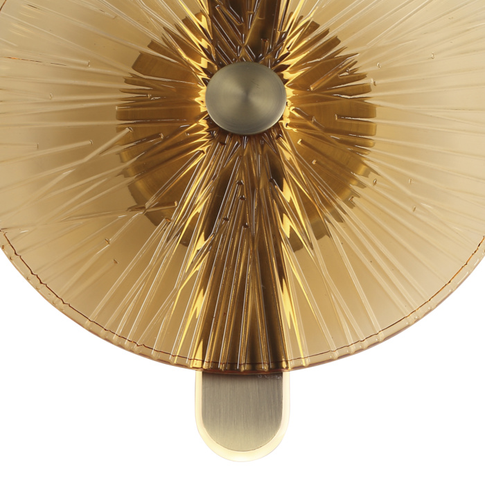 Светильник настенный ST-Luce бронза/янтарь LED 1*11W 4000K SL6141.311.01