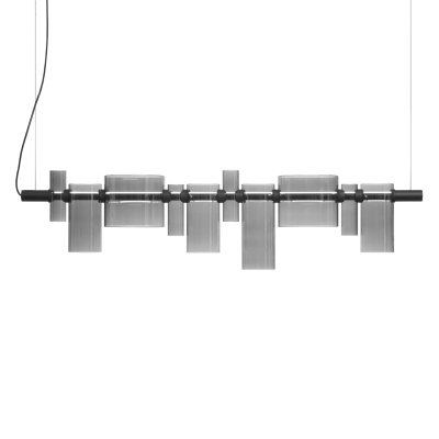 Подвесной светильник Delight Collection Dancing Glass 7312P black/smoky