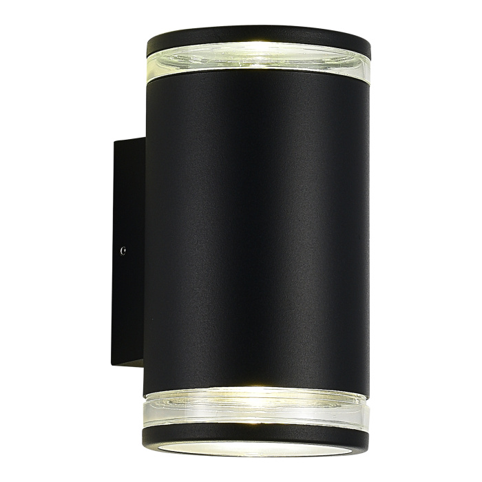 Светильник уличный настенный ST-Luce черный/белый GU10 2*50W SL9009.401.02