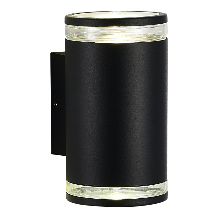 Светильник уличный настенный ST-Luce черный/белый GU10 2*50W SL9009.401.02