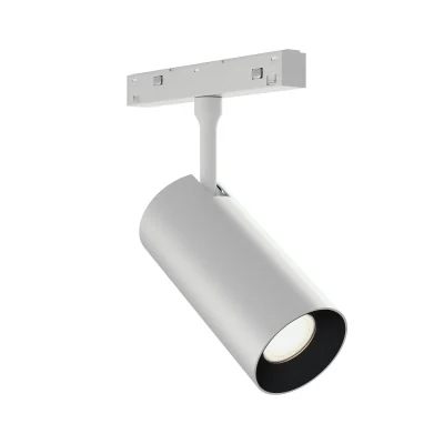 Трековый светильник белый LED 1*18W 4000K 2100Lm Ra&gt;90 IP20 D55xH115 48V ST1365.546.18_DIM