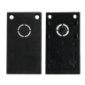 Комплект заглушек iLedex VISION END CAP 4822-025-BK (2 шт)