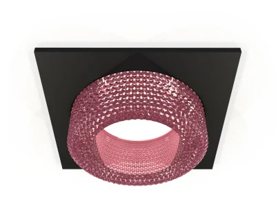 Комплект встраиваемого светильника с композитным хрусталем Ambrella light XC7632022